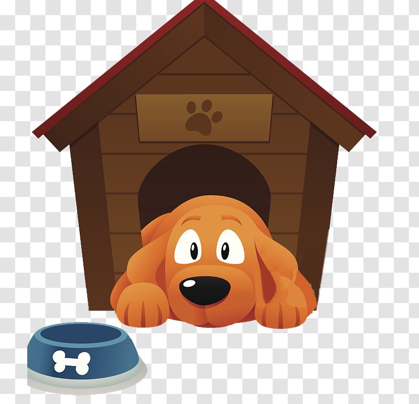Dog Houses Pet Sitting Kennel Clip Art - Walking - A Puppy Lying On The Ground Waiting For Something In Physical Transparent PNG