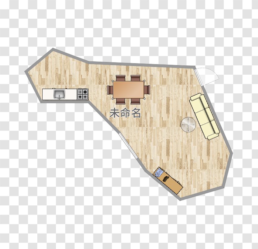House Floor Plan Wood Transparent PNG