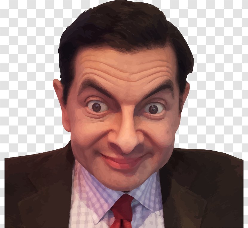 Rowan Atkinson Mr. Bean Comedian Clip Art - Jaw - Mr Transparent PNG