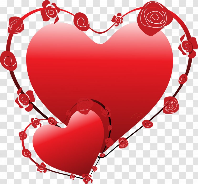Love Heart - Watercolor Transparent PNG