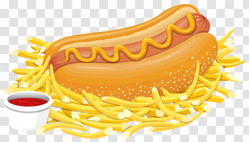 French Fries Hot Dog Fast Food Hamburger Fried Chicken Transparent PNG