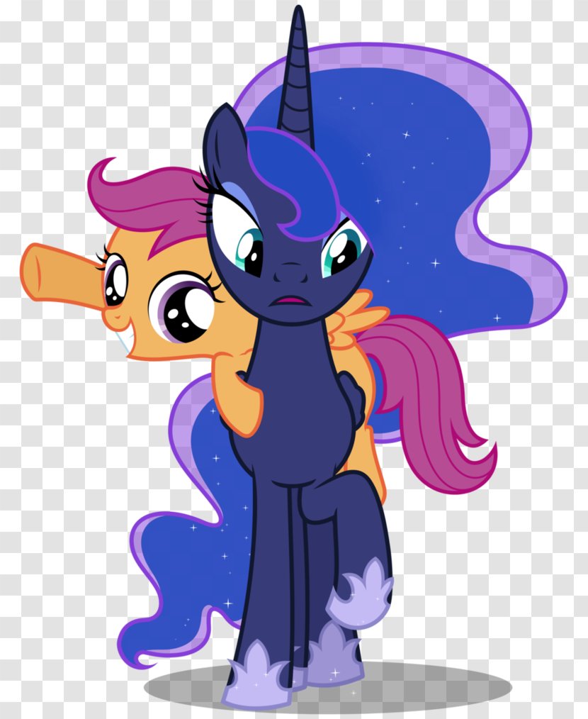 Princess Luna Twilight Sparkle Scootaloo Pony DeviantArt - Mythical Creature Transparent PNG