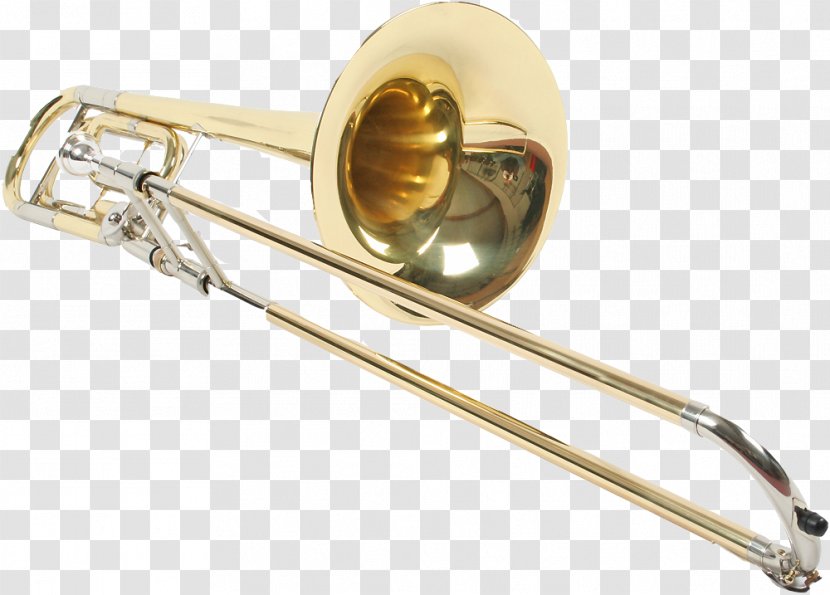 Trombone Musical Instrument Bass Tuba Trumpet - Heart Transparent PNG