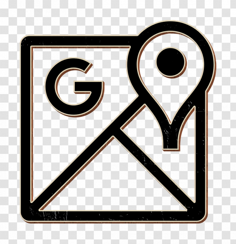 Logo Icon Google Services Lineal Icon Google Maps Icon Transparent PNG
