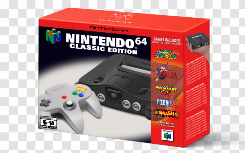 Nintendo 64 Super Entertainment System NES Classic Edition Mother 3 Game Boy - Controller - Box Packing Transparent PNG