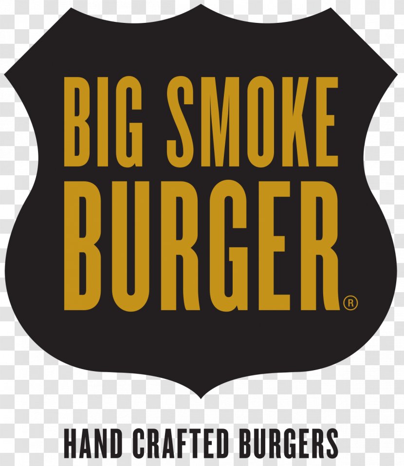 Hamburger Big Smoke Burger Calamity At Harwood Logo Restaurant - Label Transparent PNG