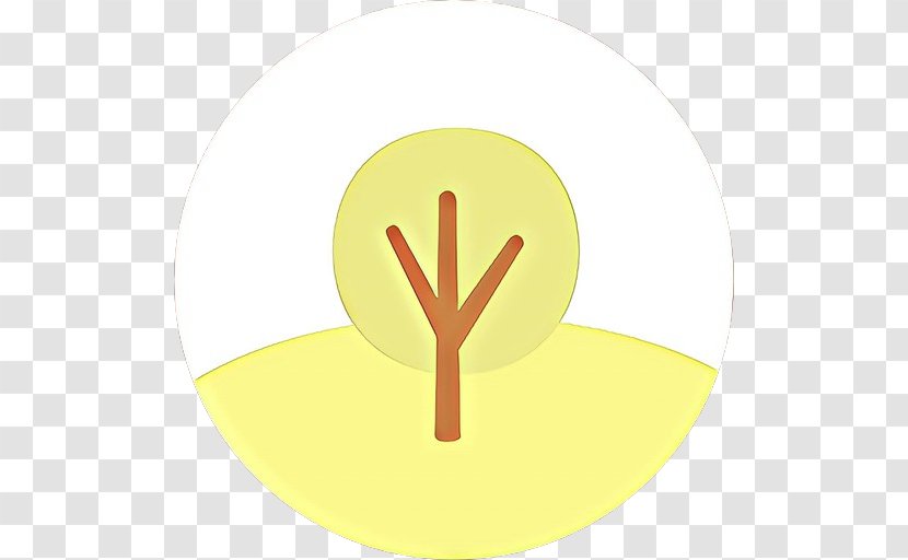 Clock Background - Yellow - Symbol Furniture Transparent PNG