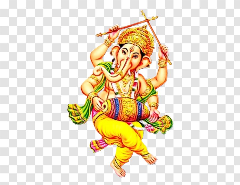 Ganesh Chaturthi Background - Rangoli Aarti Transparent PNG