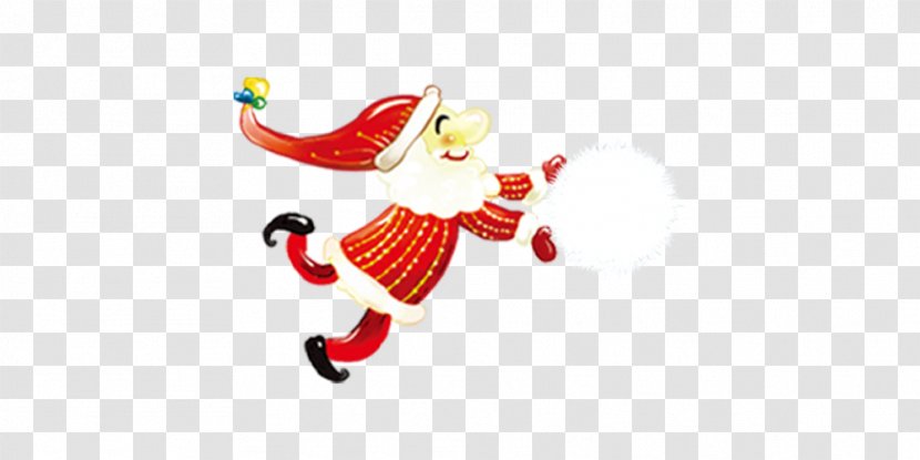 Rudolph Santa Claus Reindeer Christmas Wallpaper - Play Snowball Transparent PNG