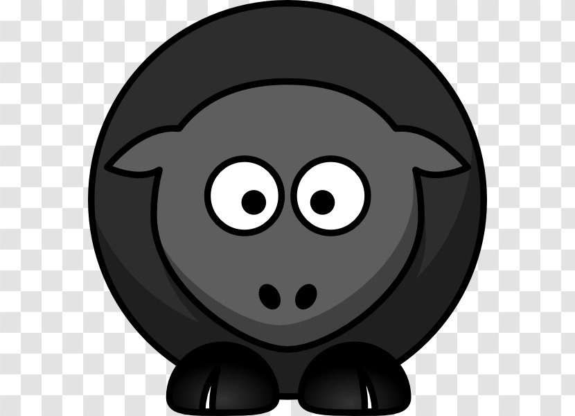 Leicester Longwool Black Sheep Clip Art - Hey Ram Transparent PNG