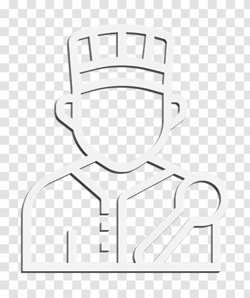 Jobs And Occupations Icon Chef Icon Transparent PNG