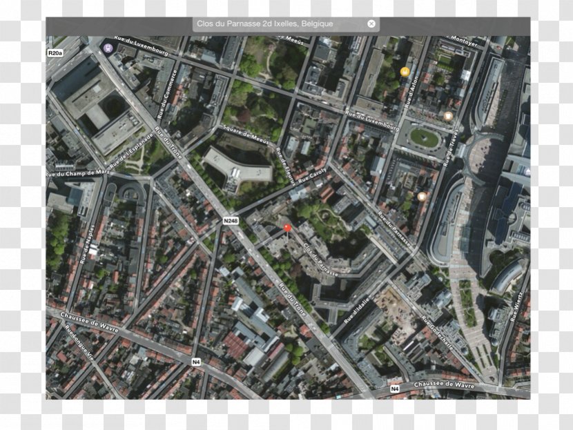 Bus Place Du Luxembourg Rapid Transit Map Suburb - Urban Design Transparent PNG