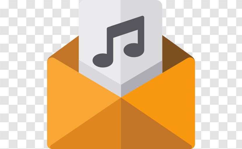 Envelope Icon - Orange Transparent PNG