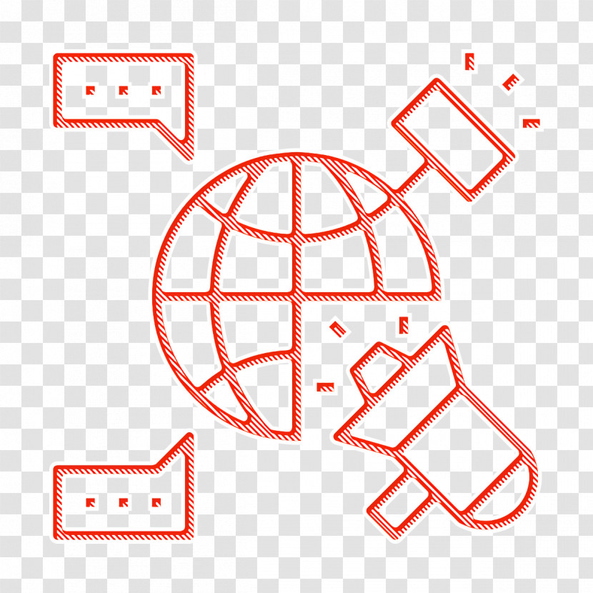 Globe Icon Advertising Icon Global Icon Transparent PNG