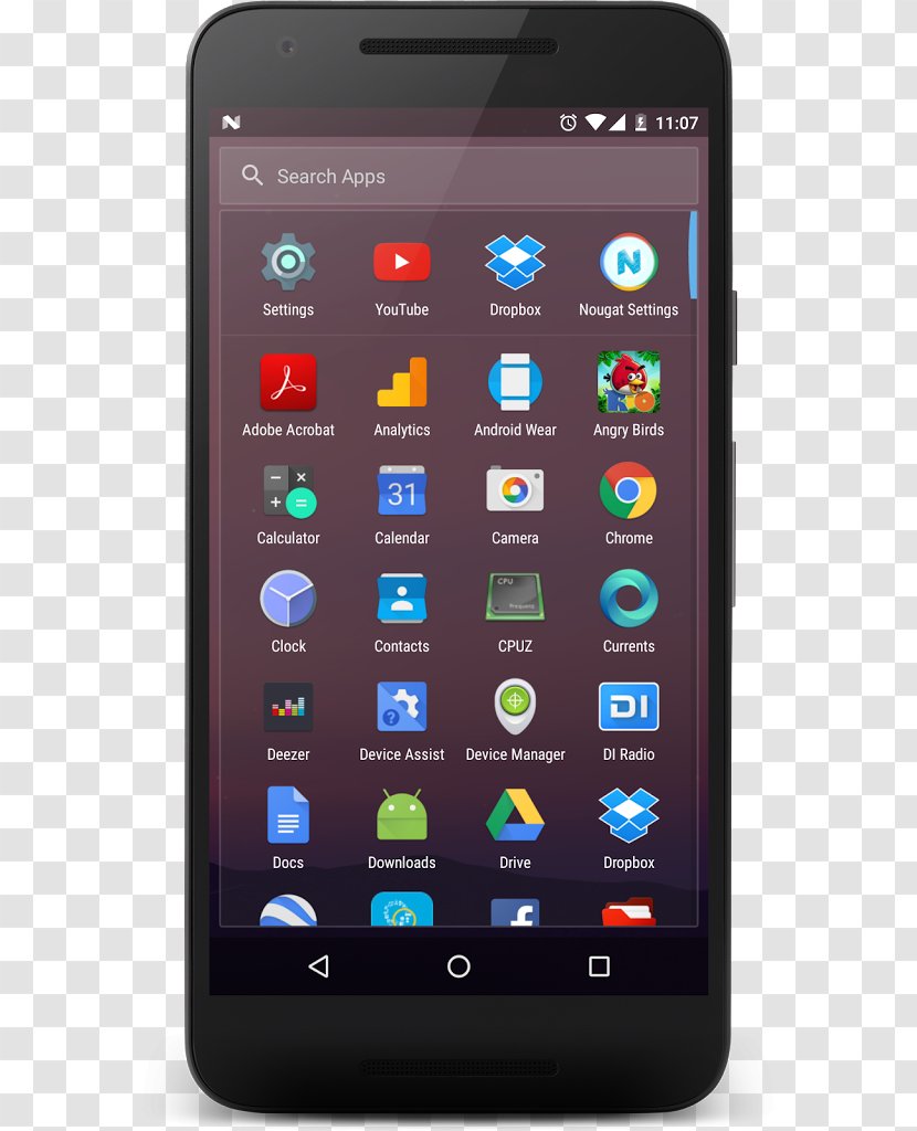 Android Nougat KitKat - Communication Device Transparent PNG