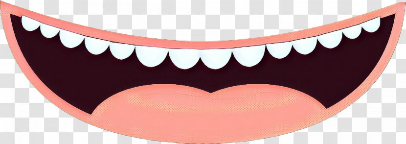 Tooth Cartoon - Facial Expression - Dentures Eyelash Transparent PNG