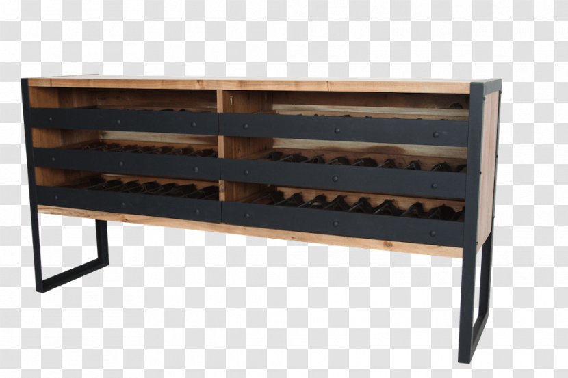 Buffets & Sideboards - Sideboard - Wine Shelf Transparent PNG