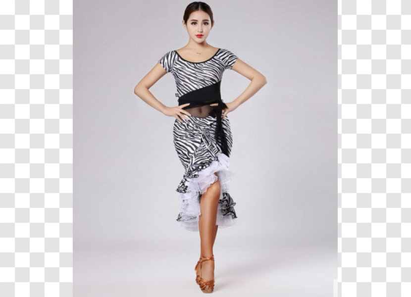 Skirt Dress Latin Dance Clothing - Cocktail Transparent PNG