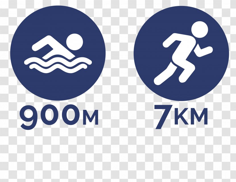 Aquathlon Brand Logo Trademark - Longdistance Runner Transparent PNG