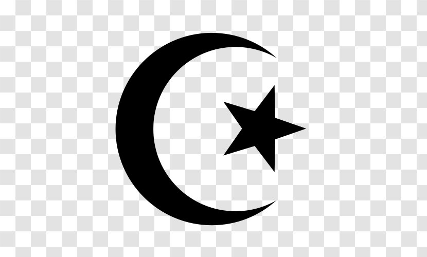 Star And Crescent Symbols Of Islam Polygons In Art Culture Clip - Symbol Transparent PNG