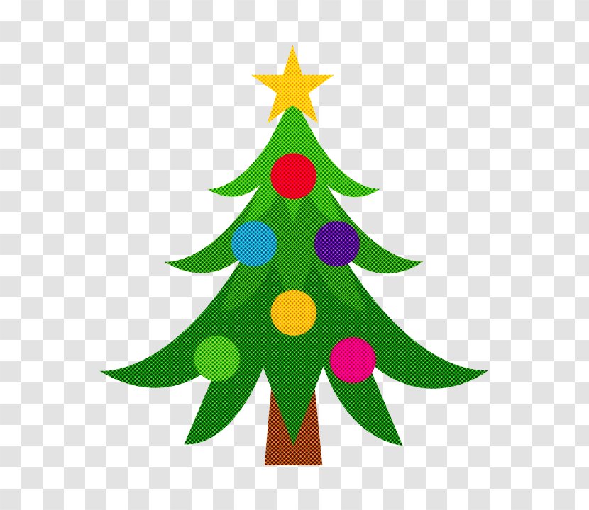 Christmas Tree - Conifer - Holiday Ornament Transparent PNG