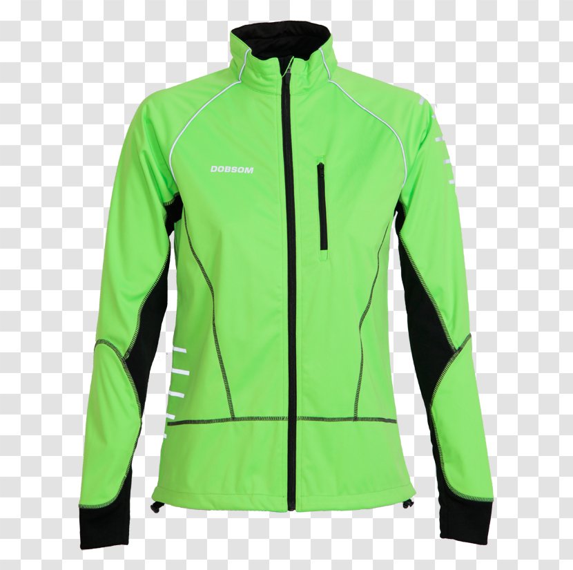 Jacket Polar Fleece Green Sleeve Transparent PNG