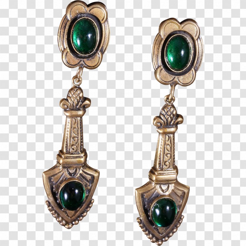 Turquoise Earring Body Jewellery Emerald Transparent PNG