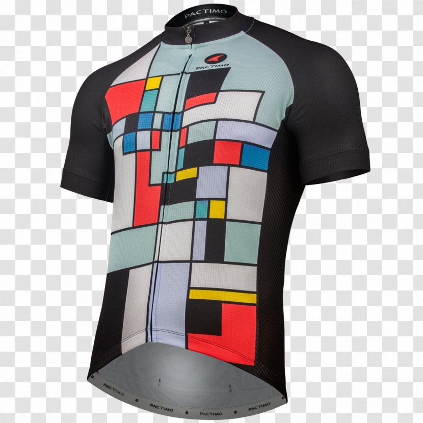 Cycling Jersey T-shirt Bicycle - Cyclist Front Transparent PNG