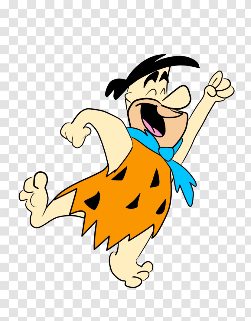 Fred Flintstone Wilma T-shirt Betty Rubble Barney - Animated Cartoon - Flintstones Transparent PNG