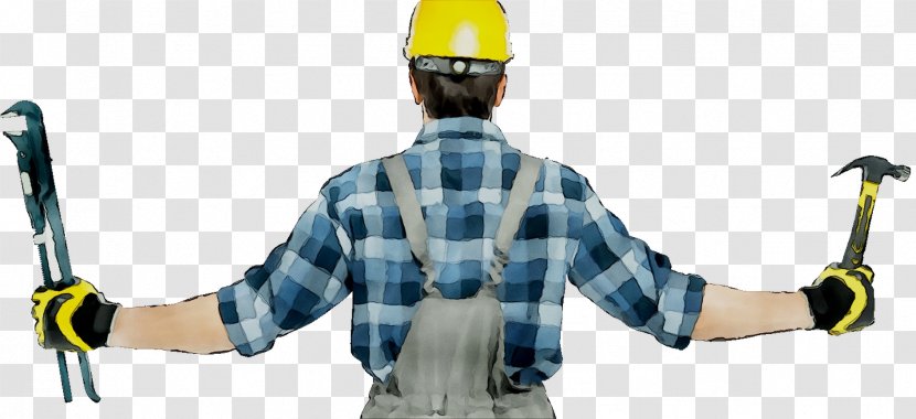Laborer Construction Worker Job Headgear Engineer - Handyman Transparent PNG
