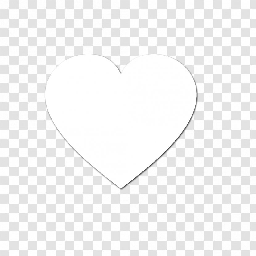 White Line Angle Heart Font - Watercolor - Classmate Love Transparent PNG