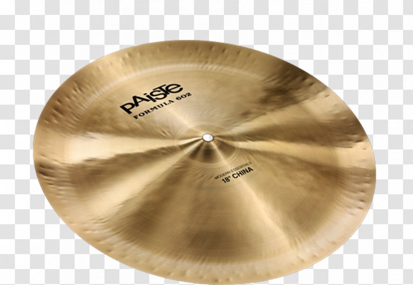 China Cymbal Paiste Meinl Percussion - Flower - Drums Transparent PNG