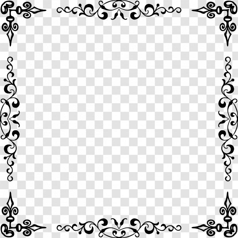 Picture Frames Clip Art - Dots Per Inch - Elegant Transparent PNG