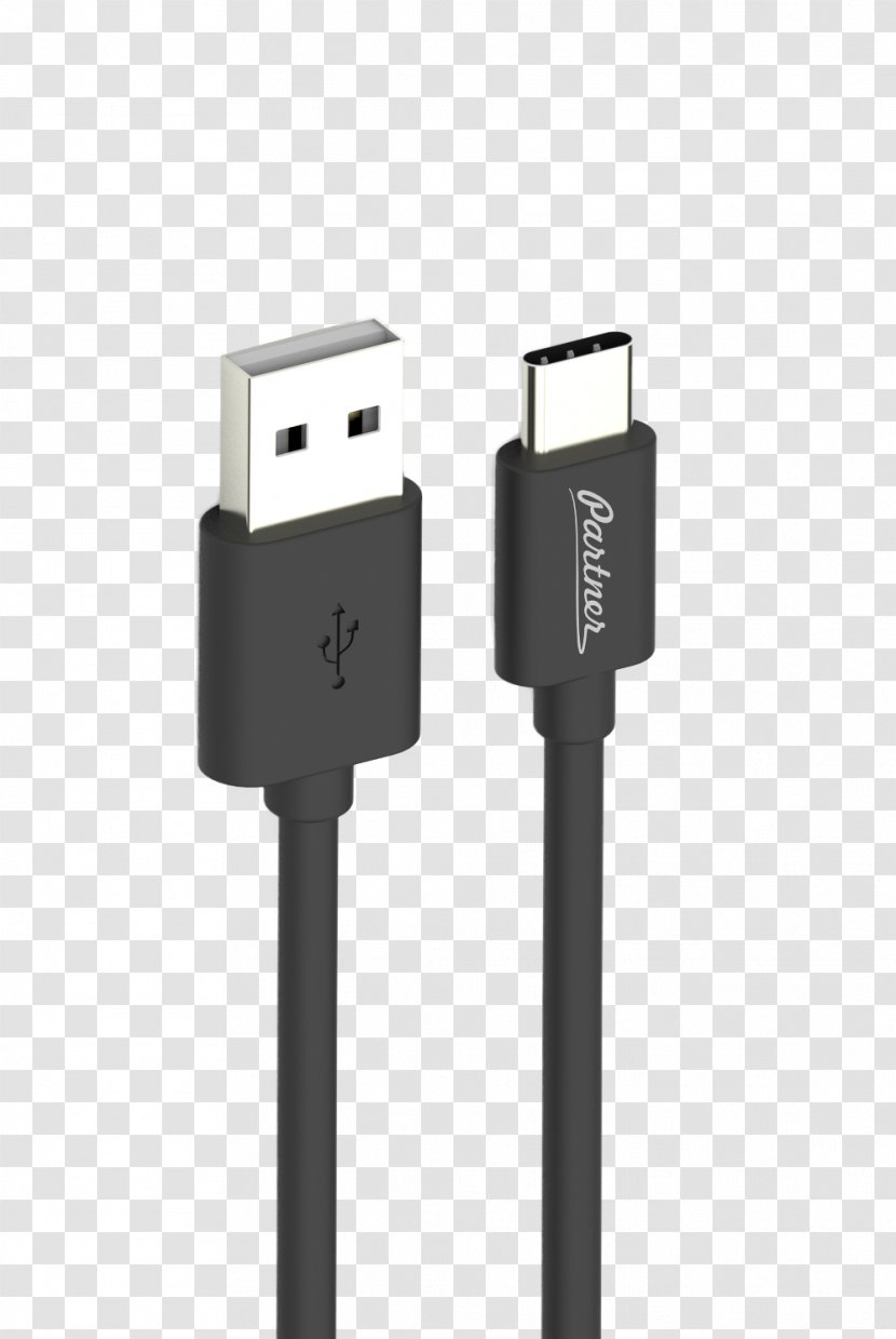 Electrical Cable USB-C Micro-USB USB 3.0 - Lead Transparent PNG