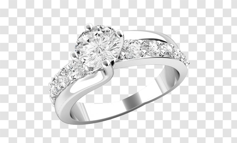 Wedding Ring Engagement Silver Transparent PNG