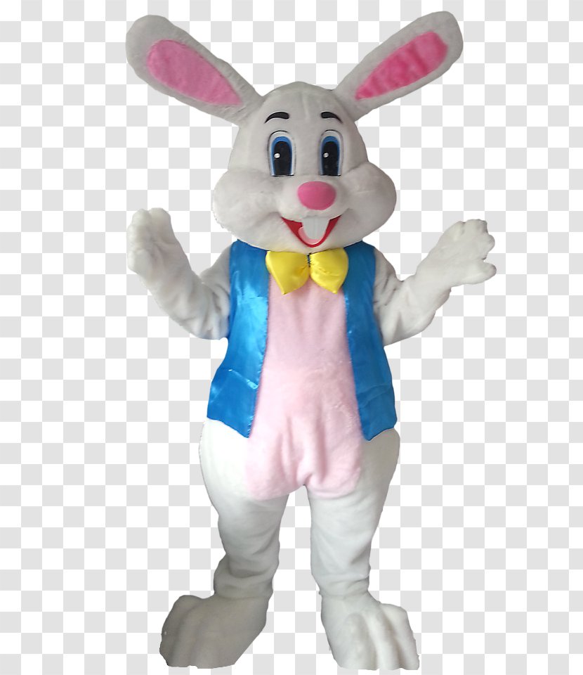 The Easter Bunny Rabbit Mascot - Plush Transparent PNG