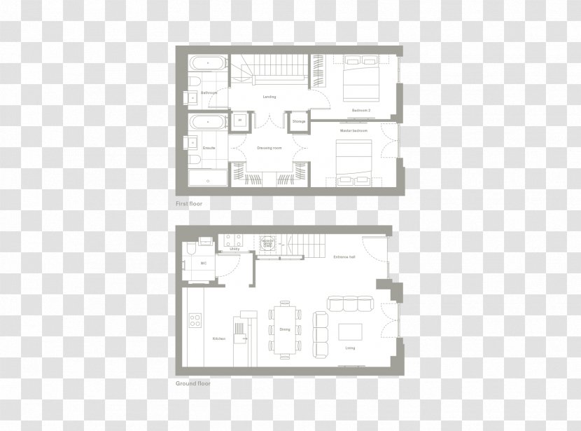 Floor Plan Tecámac Tepeapulco Architectural Engineering House - Rectangle Transparent PNG
