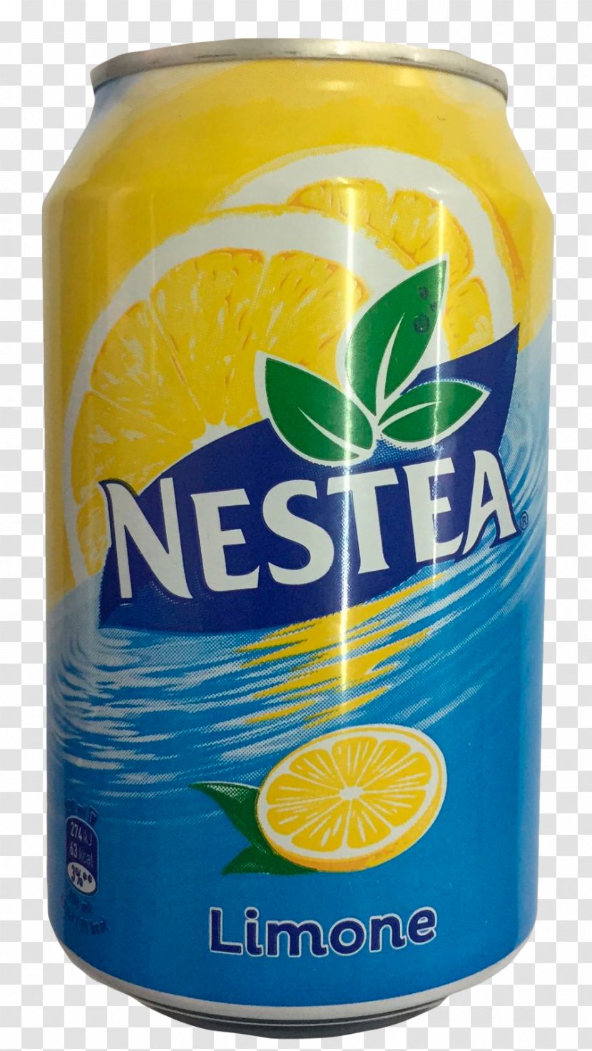 Orange Drink Nestea Lemon-lime Lemonsoda - Lemon - Tea Transparent PNG