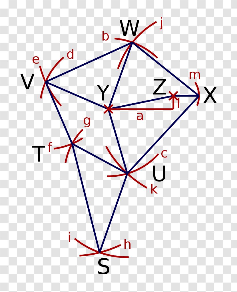 Line Point Triangle Diagram - Symmetry Transparent PNG