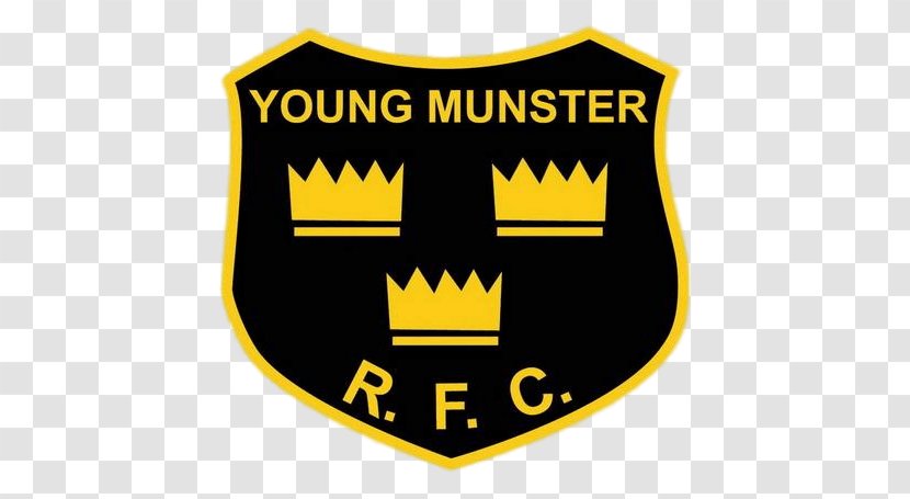 Young Munster Old Crescent RFC Rugby Lansdowne Football Club Garryowen - Sign - Sleeve Transparent PNG