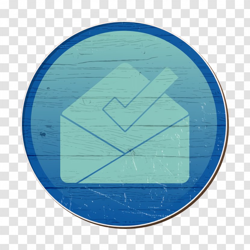 Inbox Icon Mail - Diagram Electric Blue Transparent PNG