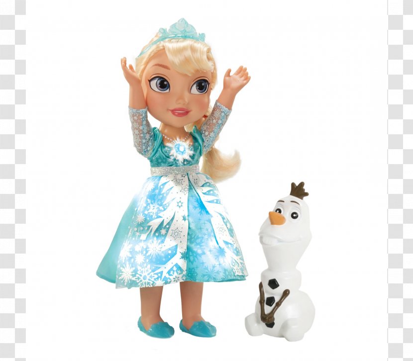 Elsa Frozen Olaf Anna Doll - Toddler Transparent PNG