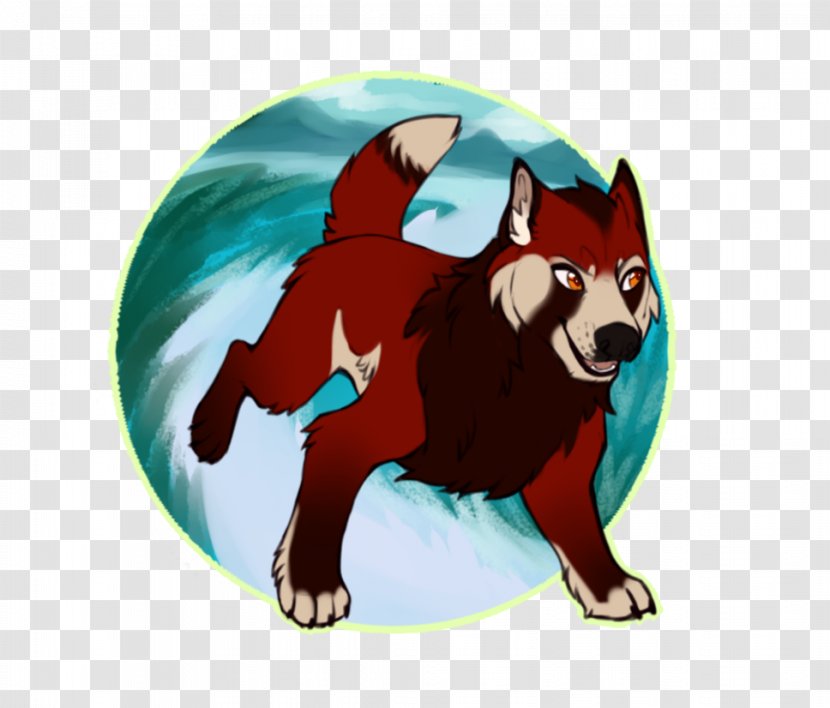Red Panda Giant Illustration Cartoon Dog - Character - Stormy Sea Transparent PNG