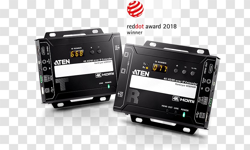 Red Dot Award 4K Resolution ATEN International - Hardware - Design Transparent PNG