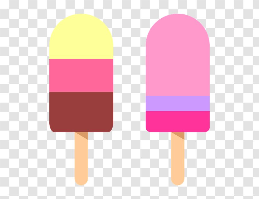 Ice Pops Cream Cones Lollipop - Vanilla - Popsicle Cartoon Dessin Transparent PNG