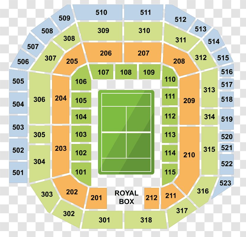 Wimbledon Centre Court Stadium Organization - Football Transparent PNG