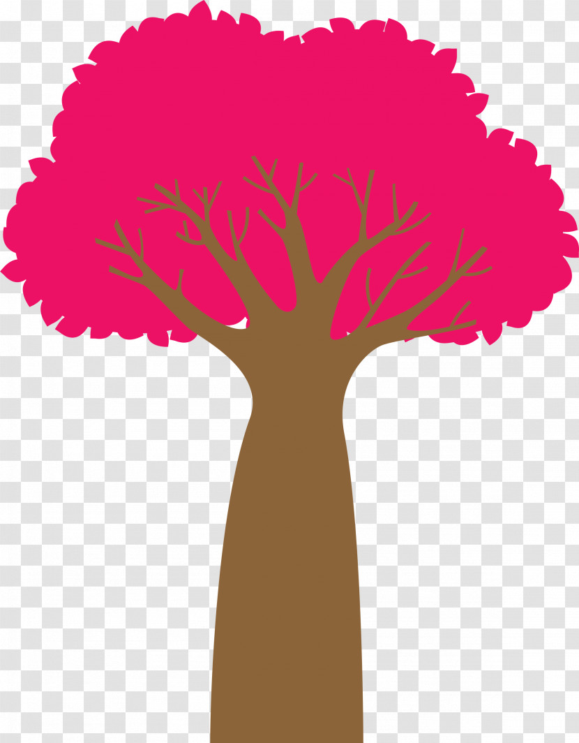 Plant Stem Leaf Petal Pink M M-tree Transparent PNG