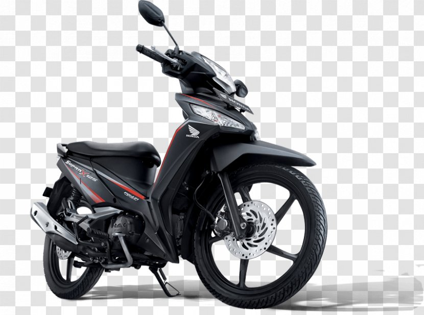 Honda Supra X 125 Fuel Injection Motorcycle PT Astra Motor - Wheel Transparent PNG