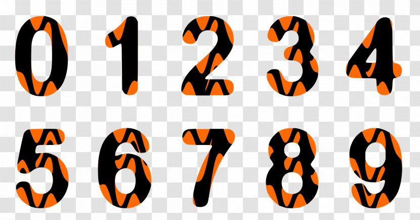 Number Alphabet Clip Art - Letter - NUMBERS Transparent PNG