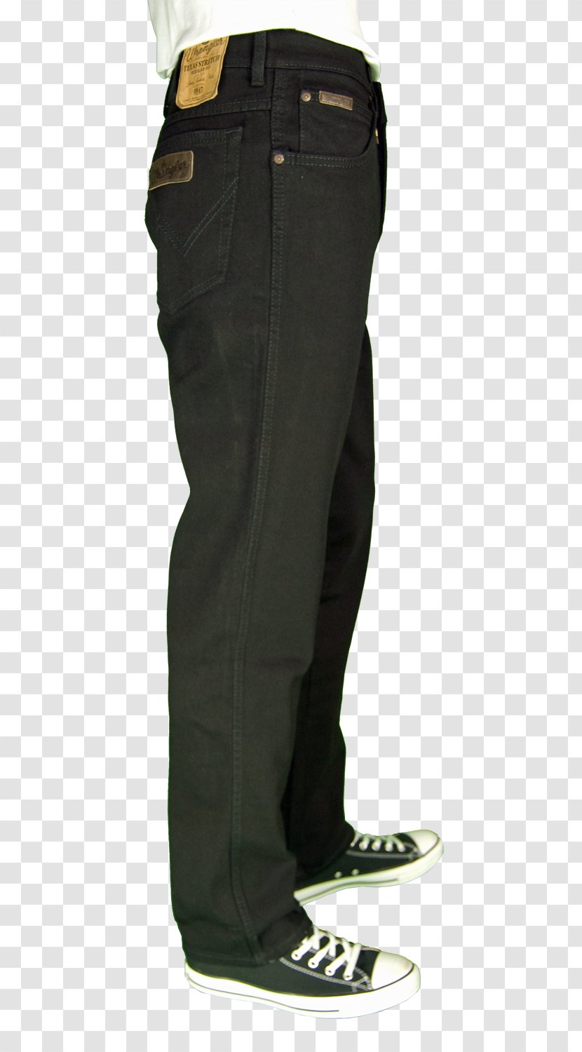 Jeans Denim Khaki Pocket M - Trousers - Wrangler Transparent PNG